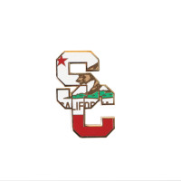 USC SC Interlock Cali Flag Magnet
